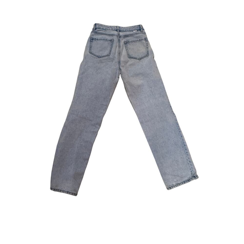 PacSun Mom Jeans Womens Size 26 Straight Leg Mid Rise medium/light - Picture 4 of 5